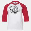 Youth Three Quarter Sleeve Baseball T-Shirt Thumbnail
