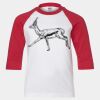 Youth Three Quarter Sleeve Baseball T-Shirt Thumbnail
