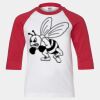 Youth Three Quarter Sleeve Baseball T-Shirt Thumbnail
