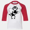 Youth Three Quarter Sleeve Baseball T-Shirt Thumbnail