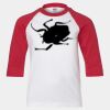 Youth Three Quarter Sleeve Baseball T-Shirt Thumbnail