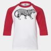 Youth Three Quarter Sleeve Baseball T-Shirt Thumbnail