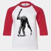 Youth Three Quarter Sleeve Baseball T-Shirt Thumbnail
