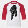 Youth Three Quarter Sleeve Baseball T-Shirt Thumbnail