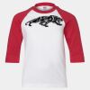 Youth Three Quarter Sleeve Baseball T-Shirt Thumbnail
