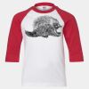 Youth Three Quarter Sleeve Baseball T-Shirt Thumbnail