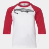 Youth Three Quarter Sleeve Baseball T-Shirt Thumbnail