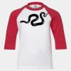 Youth Three Quarter Sleeve Baseball T-Shirt Thumbnail