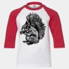 Youth Three Quarter Sleeve Baseball T-Shirt Thumbnail