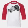 Youth Three Quarter Sleeve Baseball T-Shirt Thumbnail