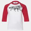 Youth Three Quarter Sleeve Baseball T-Shirt Thumbnail