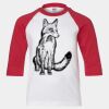 Youth Three Quarter Sleeve Baseball T-Shirt Thumbnail