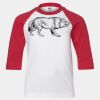 Youth Three Quarter Sleeve Baseball T-Shirt Thumbnail
