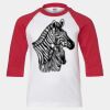 Youth Three Quarter Sleeve Baseball T-Shirt Thumbnail