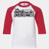 Youth Three Quarter Sleeve Baseball T-Shirt Thumbnail