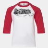 Youth Three Quarter Sleeve Baseball T-Shirt Thumbnail