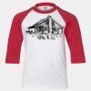 Youth Three Quarter Sleeve Baseball T-Shirt Thumbnail