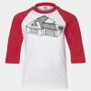 Youth Three Quarter Sleeve Baseball T-Shirt Thumbnail