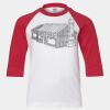 Youth Three Quarter Sleeve Baseball T-Shirt Thumbnail