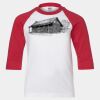 Youth Three Quarter Sleeve Baseball T-Shirt Thumbnail