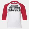 Youth Three Quarter Sleeve Baseball T-Shirt Thumbnail