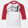 Youth Three Quarter Sleeve Baseball T-Shirt Thumbnail