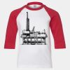 Youth Three Quarter Sleeve Baseball T-Shirt Thumbnail