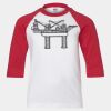 Youth Three Quarter Sleeve Baseball T-Shirt Thumbnail