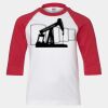 Youth Three Quarter Sleeve Baseball T-Shirt Thumbnail