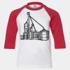 Youth Three Quarter Sleeve Baseball T-Shirt Thumbnail