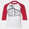 Youth Three Quarter Sleeve Baseball T-Shirt Thumbnail