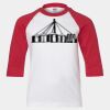 Youth Three Quarter Sleeve Baseball T-Shirt Thumbnail