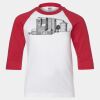 Youth Three Quarter Sleeve Baseball T-Shirt Thumbnail
