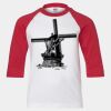 Youth Three Quarter Sleeve Baseball T-Shirt Thumbnail