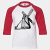 Youth Three Quarter Sleeve Baseball T-Shirt Thumbnail