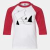 Youth Three Quarter Sleeve Baseball T-Shirt Thumbnail