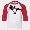 Youth Three Quarter Sleeve Baseball T-Shirt Thumbnail