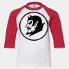 Youth Three Quarter Sleeve Baseball T-Shirt Thumbnail