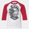 Youth Three Quarter Sleeve Baseball T-Shirt Thumbnail