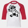 Youth Three Quarter Sleeve Baseball T-Shirt Thumbnail
