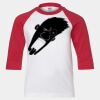 Youth Three Quarter Sleeve Baseball T-Shirt Thumbnail