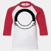 Youth Three Quarter Sleeve Baseball T-Shirt Thumbnail