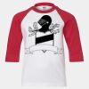 Youth Three Quarter Sleeve Baseball T-Shirt Thumbnail