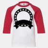 Youth Three Quarter Sleeve Baseball T-Shirt Thumbnail