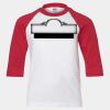 Youth Three Quarter Sleeve Baseball T-Shirt Thumbnail