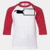 Youth Three Quarter Sleeve Baseball T-Shirt Thumbnail