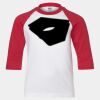Youth Three Quarter Sleeve Baseball T-Shirt Thumbnail
