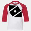 Youth Three Quarter Sleeve Baseball T-Shirt Thumbnail