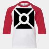 Youth Three Quarter Sleeve Baseball T-Shirt Thumbnail