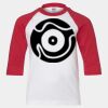 Youth Three Quarter Sleeve Baseball T-Shirt Thumbnail